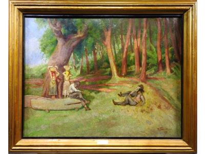 Tagliatori a Riposo 1919