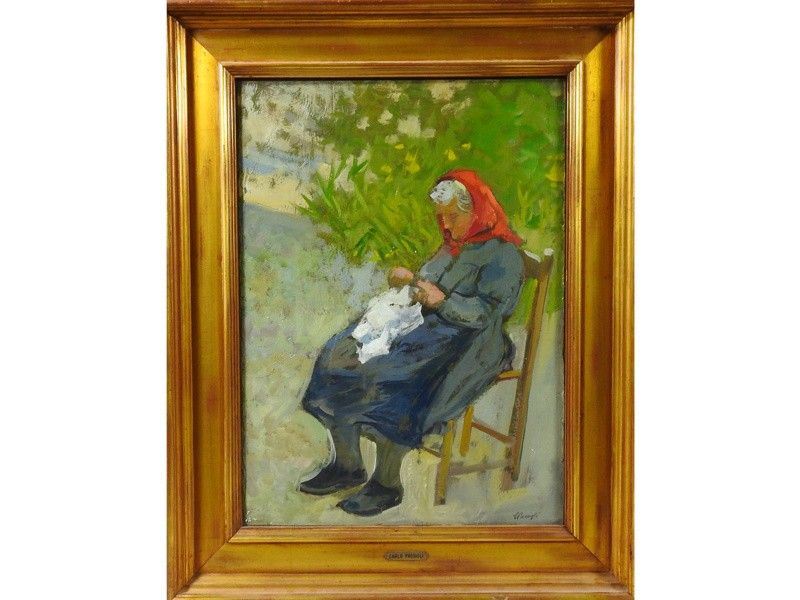 Ritratto della Madre in Giardino