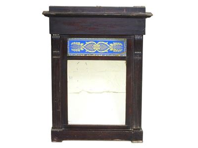 Caminiera in Legno Ebanizzato