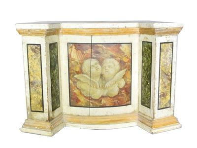 Base per Sculture in Legno Laccato