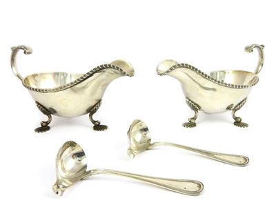 Coppia di Salsiere in Argento