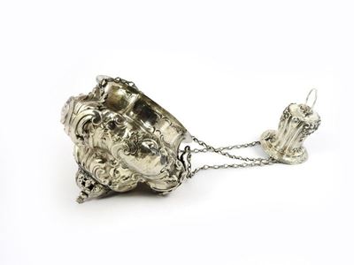 Lampada Votiva Pensile in Argento