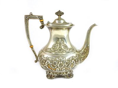 Caffettiera in Argento Sterling