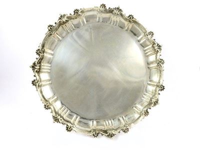 Vassoio Tondo in Argento
