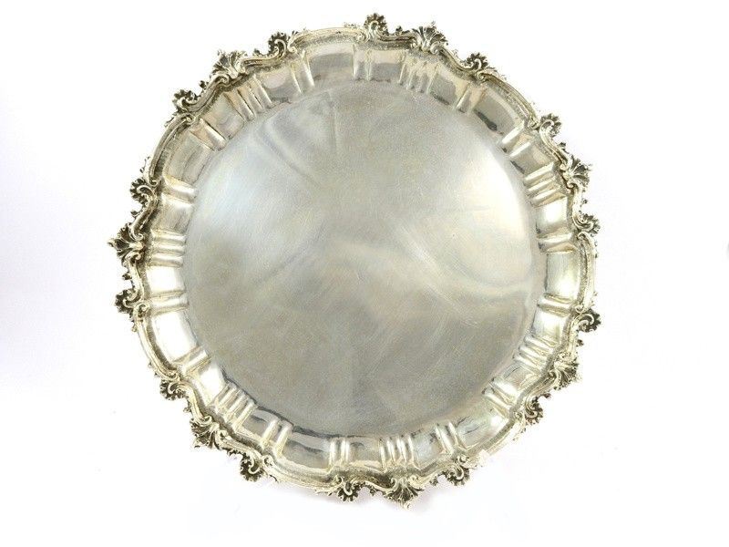 Vassoio Tondo in Argento