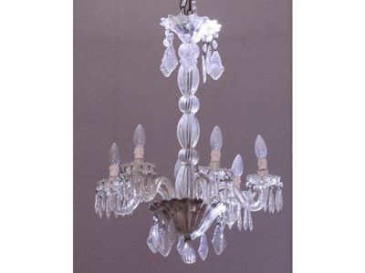 Lampadario in Vetro Soffiato