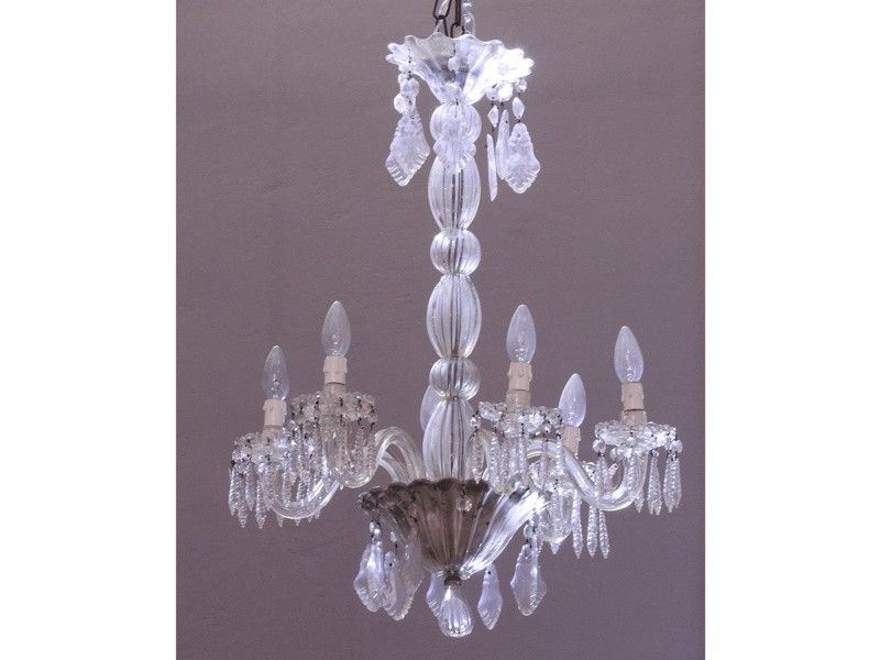 Lampadario in Vetro Soffiato
