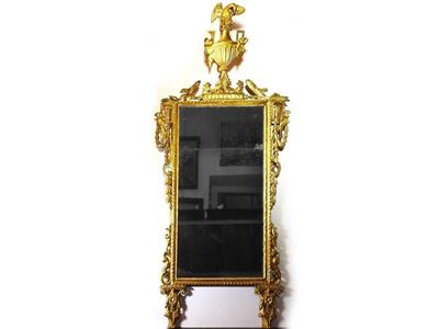 Caminiera in Legno Intagliato e Dorato