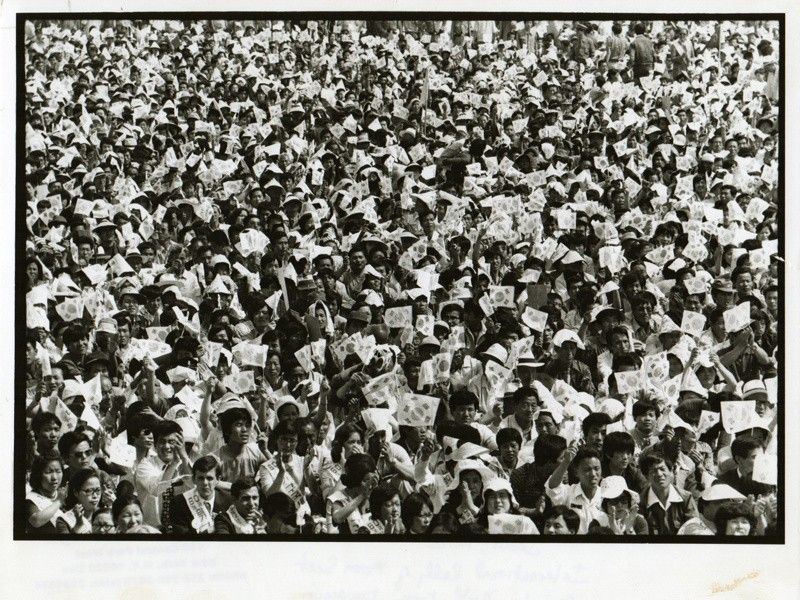 Seul Corea Manifestazione Contro la Corea del Nord 1978