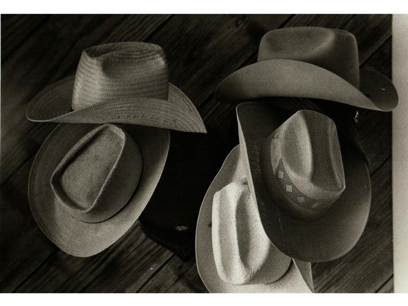 Cowboy Hats Houston Texas 1979