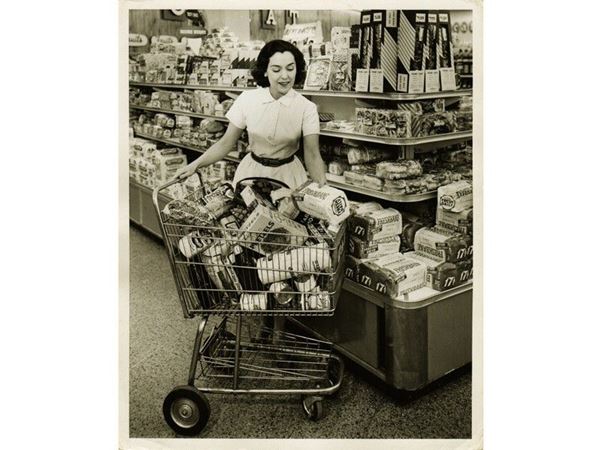 Supermarket USA 1960 circa