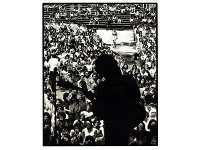 Larry Coryell al Wollman Amphitheatre 1973