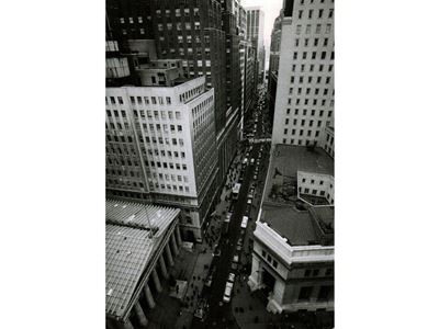 Wall Street New York 1975 Circa