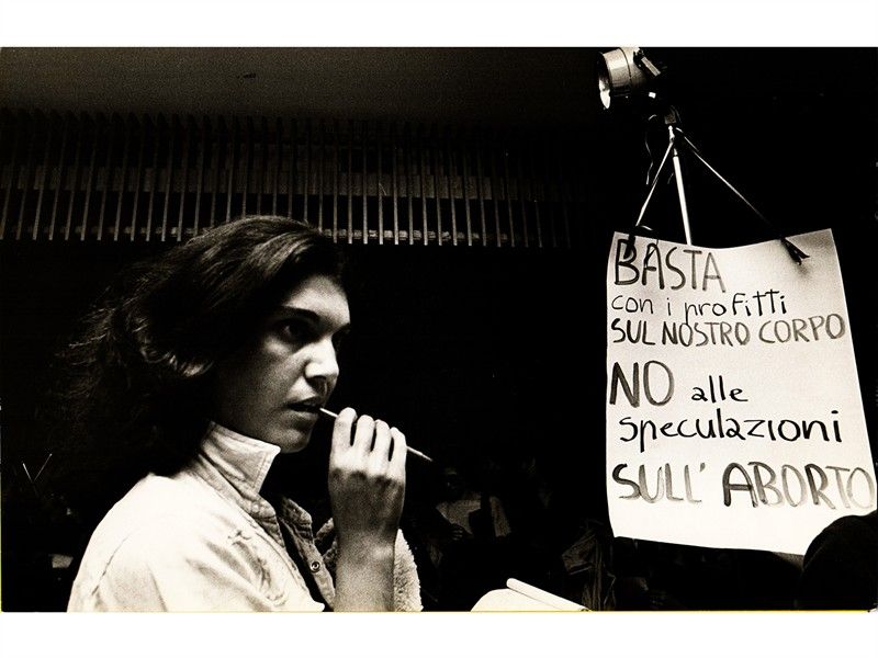 Manifestazione Femminista Pro Aborto 1970 Circa