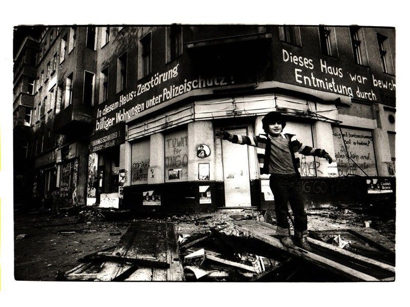 Casa Occupata a Kreuzberg Berlino Ovest 1981