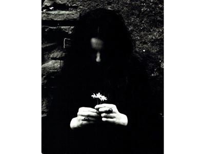 Ritratto di Donna con Fiore 1970
