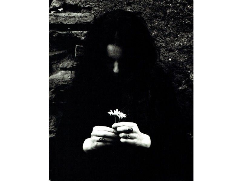 Ritratto di Donna con Fiore 1970