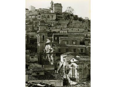 Paesaggio Ragusa 1960 Circa