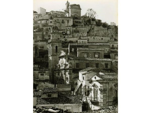 Paesaggio Ragusa 1960 circa
