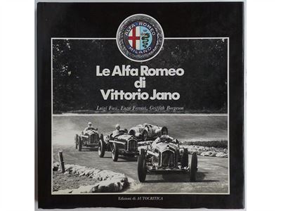 Le Alfa Romeo di Vittorio Jano