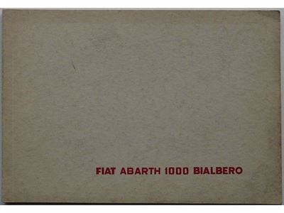 Fiat Abarth 1000 Bialbero