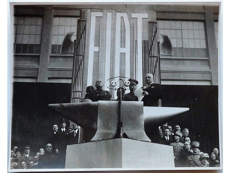 Inaugurazione dello Stabilimento Fiat di Mirafiori