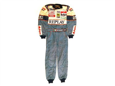 Tuta Usata da Michele Alboreto nella Stagione 1994.