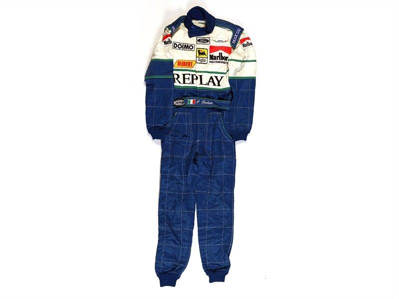 Tuta Usata da Luca Badoer nella Stagione 1995.