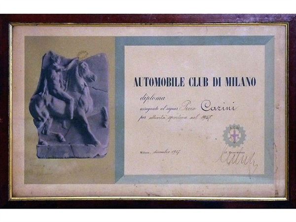 OROLOGIO DA VETTURA - Asta Memorabilia motoristiche, auto e moto storiche -  Maison Bibelot - Casa d'Aste Firenze - Milano