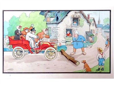 Gita in Campagna in Automobile