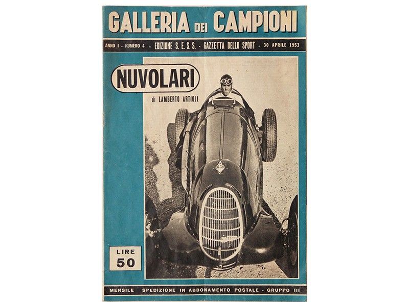 Nuvolari - Galleria dei Campioni