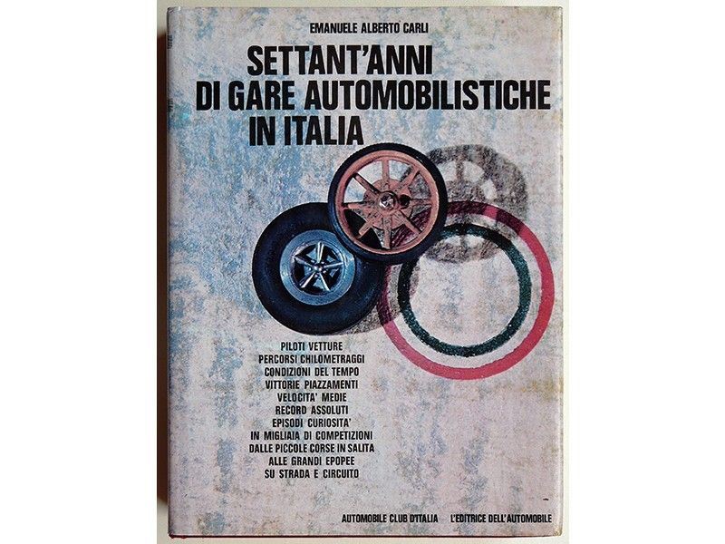 Settant'anni di Gare Automobilistiche in Italia