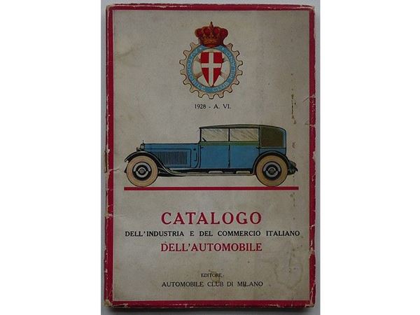 CATALOGO DELL'INDUSTRIA E DEL COMMERCIO ITALIANO DELL'AUTOMOBILE A.C.