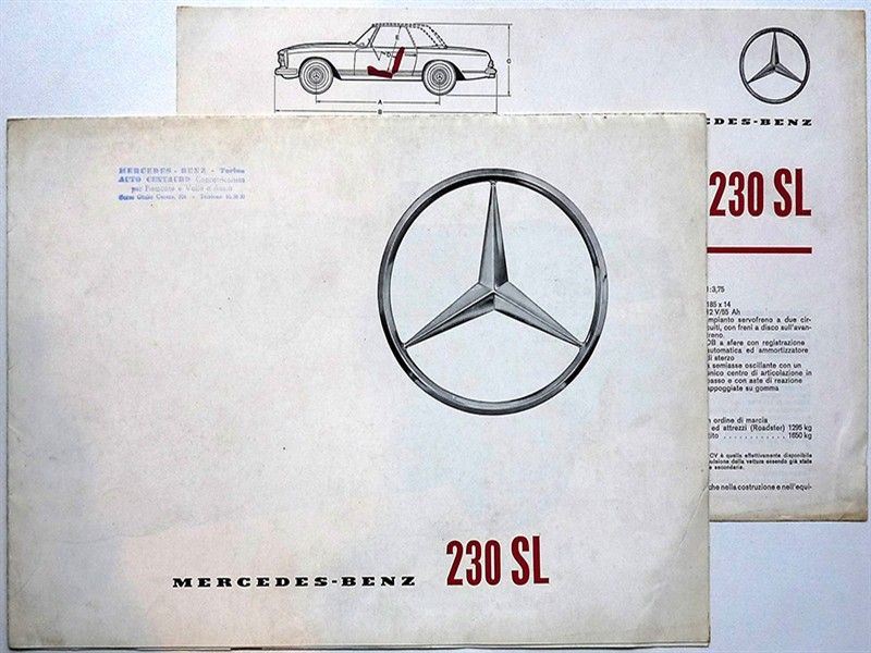 Mercedes Benz 230 Sl, 1964