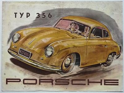 Porsche Tipo 356, 1952 Ca.