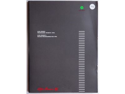 Alfa Romeo €“ Alfa Corse Programmi Sportivi 1994
