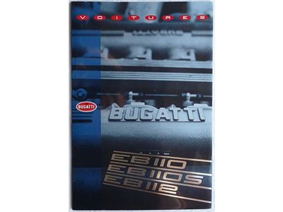 Bugatti Voitures Eb 110 Â€“ Eb 110 S Â€“ Eb 112 Produzione + Eb 110 Gt + Eb 110 Supersport + "tec...