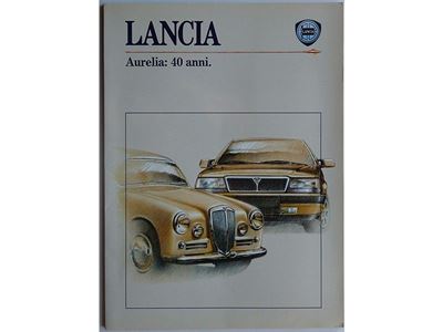 Lancia Aurelia: 40 Anni