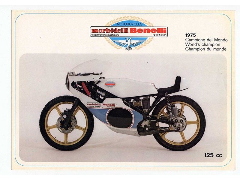 Mba Morbidelli-benelli-armi 125 Gp, 1975