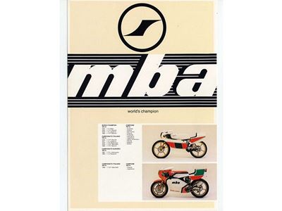 Mba Morbidelli-benelli-armi 125 Gp Â€“ 250 Gp, 1980