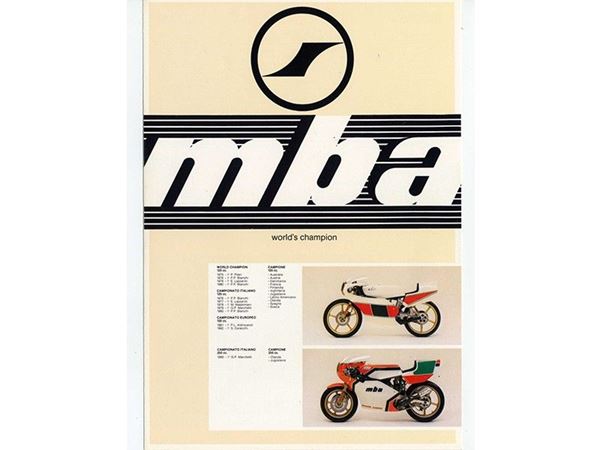 MBA MORBIDELLI-BENELLI-ARMI 125 GP â€“ 250 GP, 1980