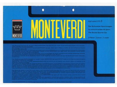 Monteverdi 375 S
