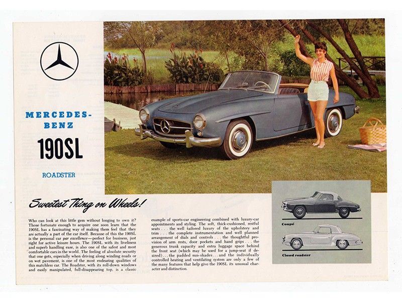 Mercedes Benz 190 Sl, 1960