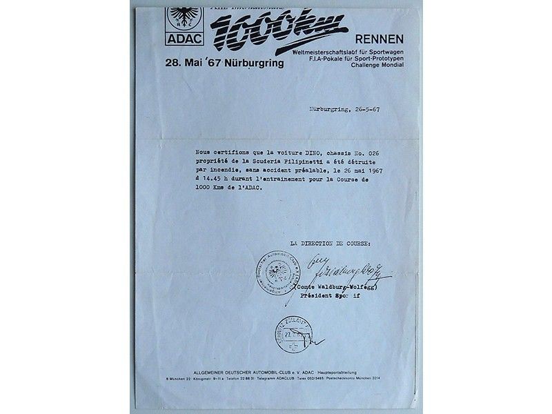1000 Km. del Nurburgring Â€“ Ferrari