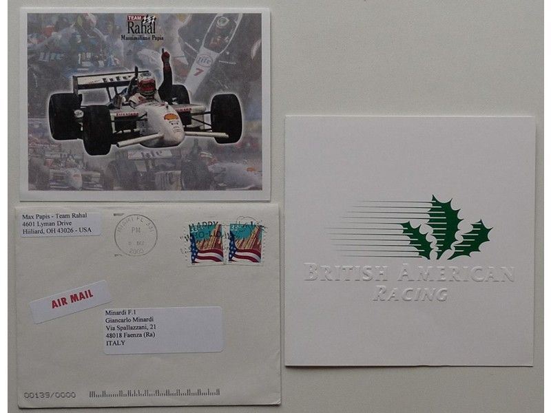 Minardi Â€“ British American Racing Â€“ Papis