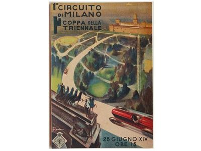 1â° Circuito di Milano, Coppa della Triennale, 1936