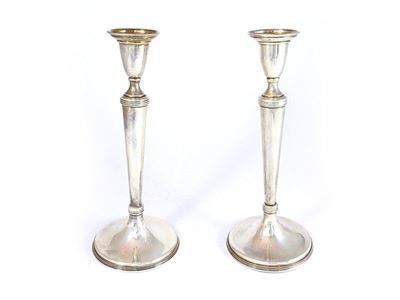 Coppia di Candelieri in Argento