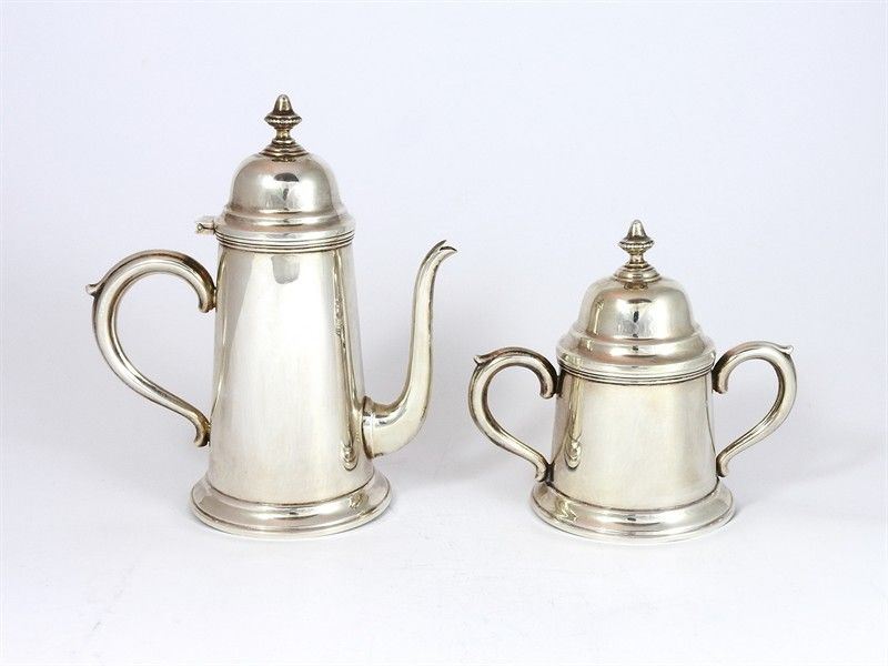 Piccola Caffettiera in Argento