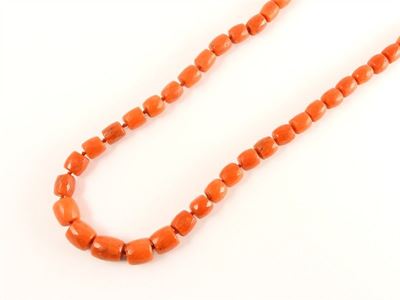 Filo di Corallo Rosso a Barilotti