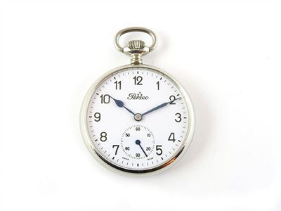 Orologio da Tasca in Acciaio da Ferroviere